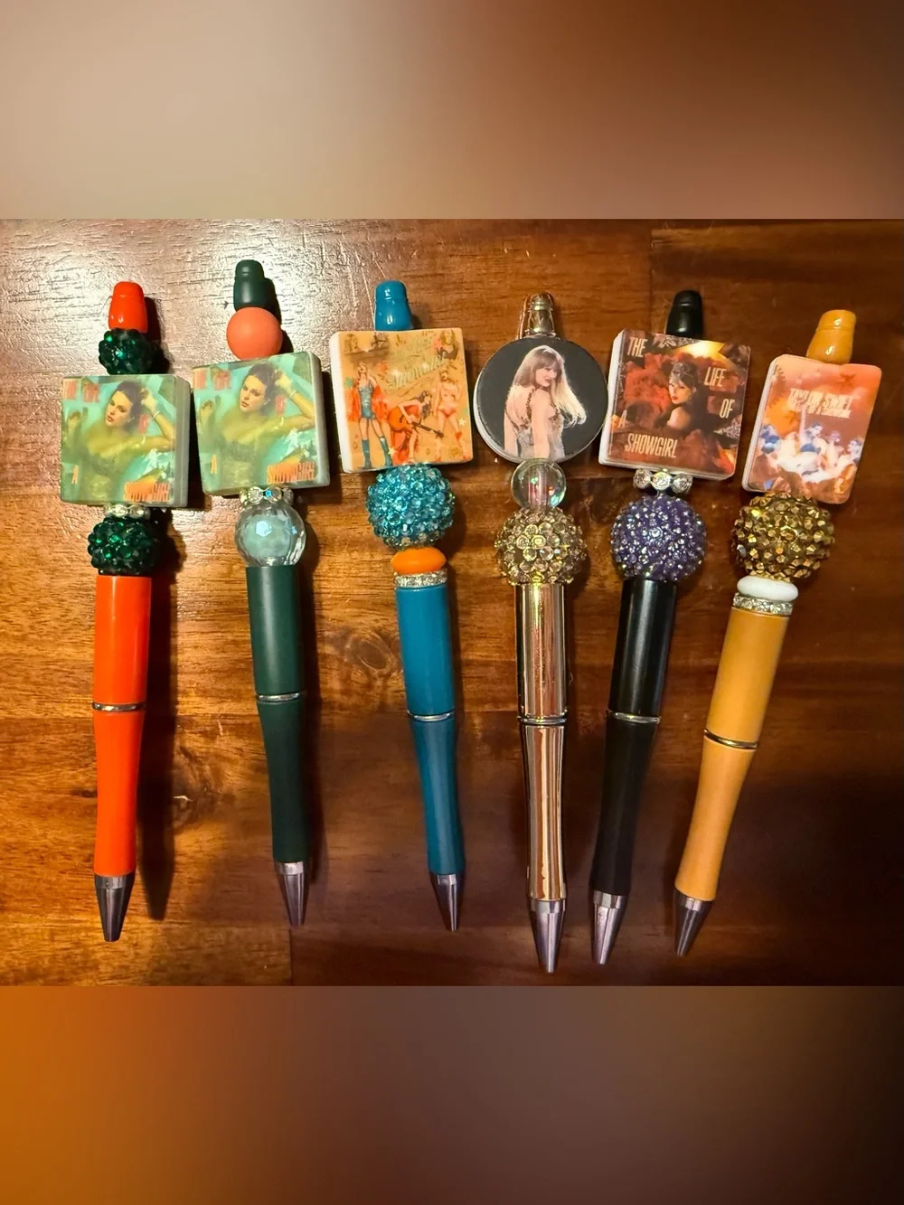 Taylor Swift Beaded Focal Pens!